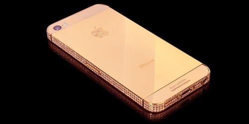 真土豪 24K黃金iPhone5S登場