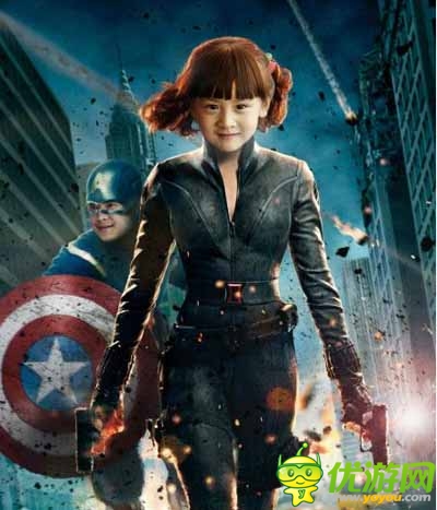 影視劇大亂燉 《爸爸去哪兒》萌娃惡搞PS圖