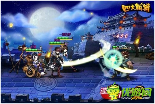 熱血幻想武俠 《四大萌捕》今日展開(kāi)治愈首測(cè)