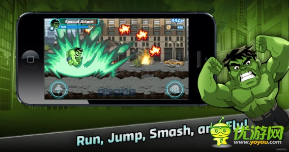 漫威英雄跑酷截圖欣賞