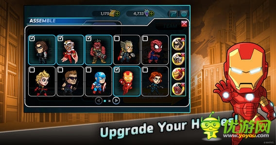 漫威英雄跑酷截圖欣賞