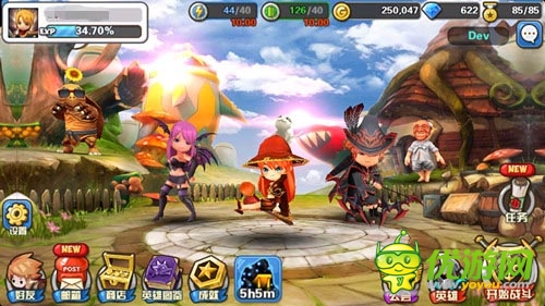 《Hello hero》第二星球崛起 年度版本震撼上線