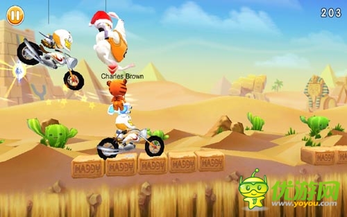 愛不釋手 《3D星級跑酷》開創(chuàng)同屏競技大比拼