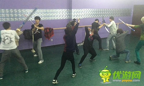 二次元走進(jìn)現(xiàn)實(shí) 《疾風(fēng)勇者傳》Cosplay排練