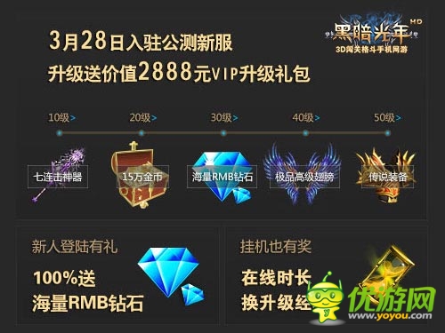 《黑暗光年》今日雙版公測 真人格斗宣傳片首爆