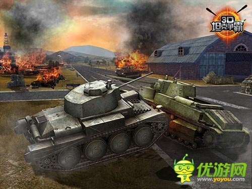 《3D坦克爭霸》今日不刪檔內測 爭霸賽重裝開啟