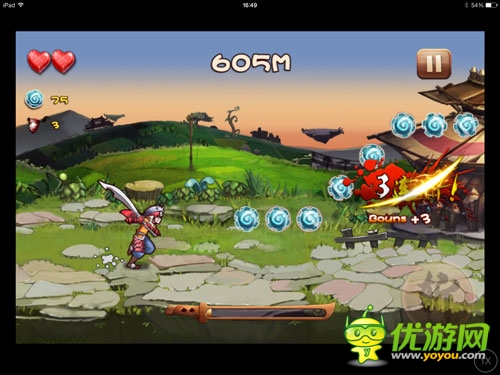 領(lǐng)神器跑酷 玩《忍者無雙》送iphone游戲手柄