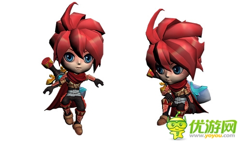 《疾風勇者傳》進化3D? 主角劍士與精靈模型流出