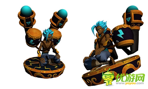 《疾風勇者傳》進化3D? 主角劍士與精靈模型流出