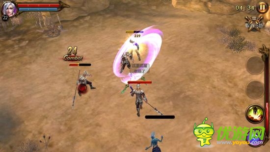 《戰(zhàn)神黎明》指滑戰(zhàn)斗：體驗激戰(zhàn)超凡快感！