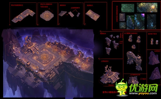 小屏幕大世界 《天下HD》場景手繪稿首曝