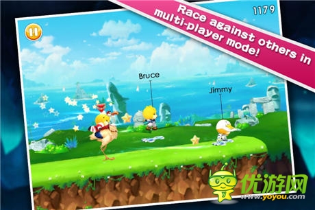 《3D星級跑酷》震撼來襲 讓酷跑不再孤單