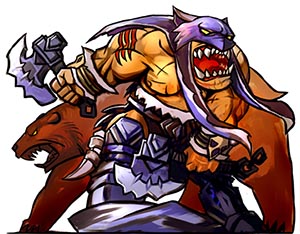 玩家畫師繪制《敢客聯(lián)盟》英雄皮膚新鮮出爐