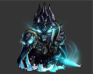 玩家畫師繪制《敢客聯(lián)盟》英雄皮膚新鮮出爐