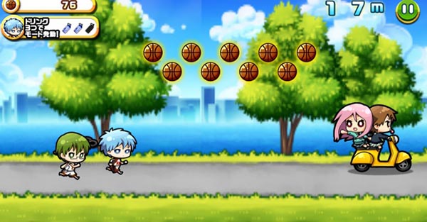 《黑子的籃球》同名跑酷《黑子快跑》評測