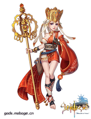 女唐僧驚艷全場(chǎng)  S級(jí)手游 《女神之影》原畫曝光