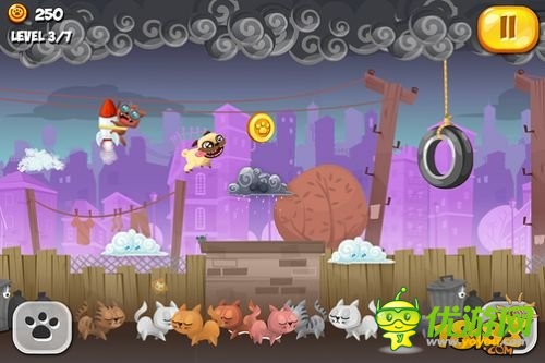 今夏上市 :萌狗跑酷手游《云端沙皮狗》