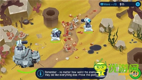 血肉橫飛的戰(zhàn)爭(zhēng)3D《最強(qiáng)塔防OTTTD》試玩