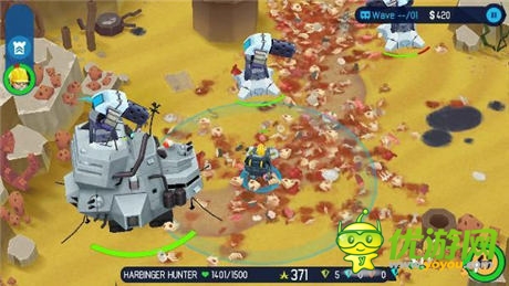 血肉橫飛的戰(zhàn)爭(zhēng)3D《最強(qiáng)塔防OTTTD》試玩