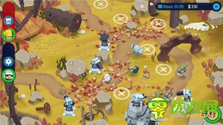 血肉橫飛的戰(zhàn)爭(zhēng)3D《最強(qiáng)塔防OTTTD》試玩