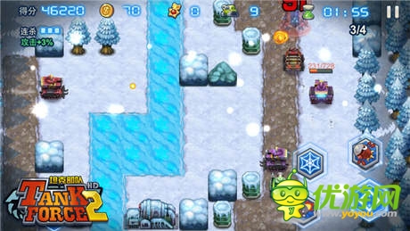 《坦克部隊2》怒闖雪域場景 冰原作戰(zhàn)危機重重