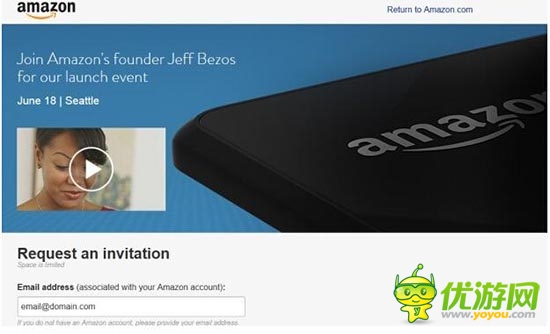 亞馬遜6月18日發(fā)布驚世之作 或?yàn)?D智能手機(jī)