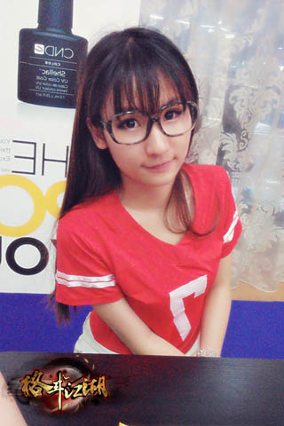 清新萌妹子《格斗江湖》微電影女主私照曝光