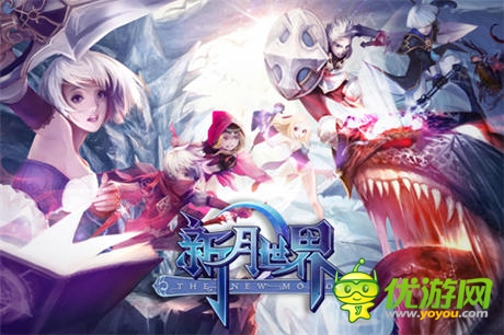 新作《新月世界》首曝:純手繪畫風回合RPG