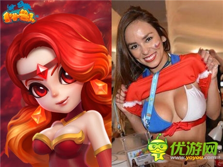 智力乳神附體《小小獸人》火女形象再現(xiàn)完美36D