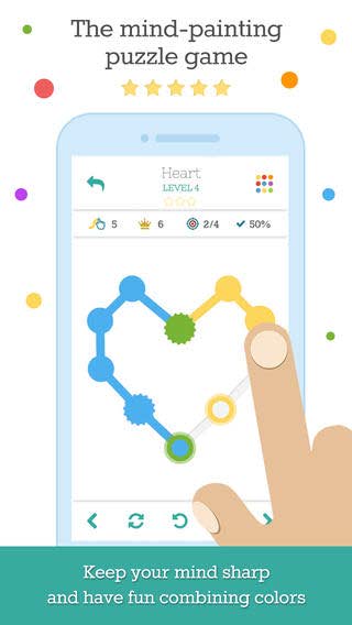 簡(jiǎn)單風(fēng)格小游 《水彩Watercolors》上架IOS