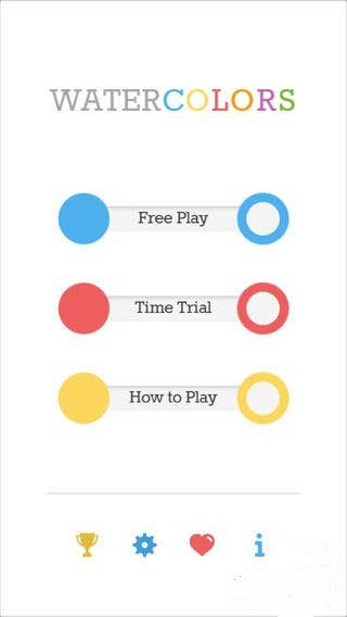 簡(jiǎn)單風(fēng)格小游 《水彩Watercolors》上架IOS