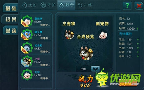 《神域之光》新增寵物融合 培育破壞王“哈士奇”