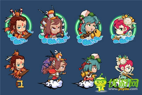 原畫曝光《飛翔吧悟空》細品12英雄角色