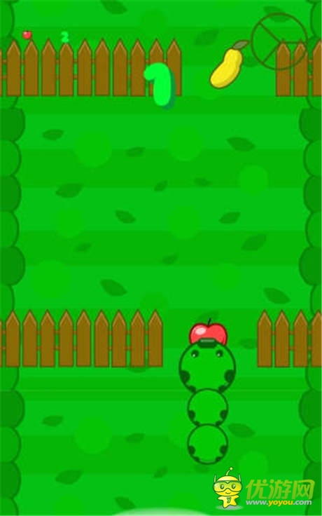 《Wiggleworm》操縱毛毛蟲逃脫藍(lán)白拖的襲擊