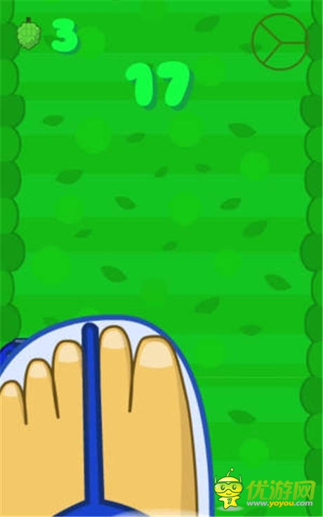 《Wiggleworm》操縱毛毛蟲逃脫藍(lán)白拖的襲擊