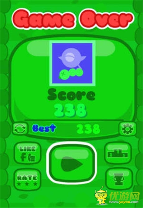 《Wiggleworm》操縱毛毛蟲逃脫藍(lán)白拖的襲擊