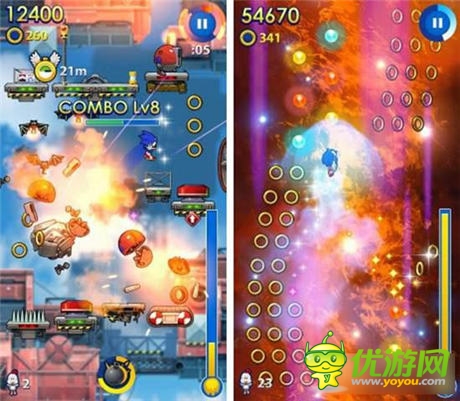 一種游戲兩種玩法《索尼克跳躍》明日上線