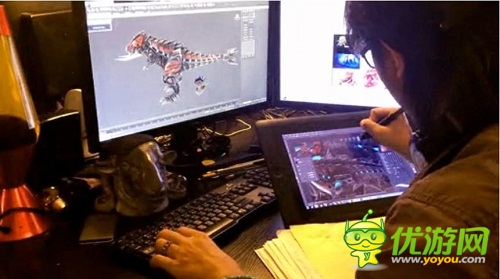 《世界2》3D怪物模型首曝 擁有完整骨骼系統(tǒng)