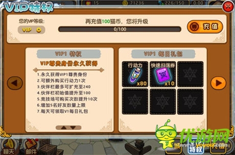 通往土豪之路《艾瑞斯之光》至尊VIP特權(quán)震撼登場(chǎng)