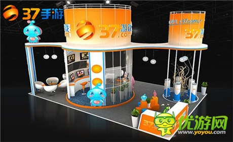 37手游展臺(tái)驚艷亮相第十二屆ChinaJoy