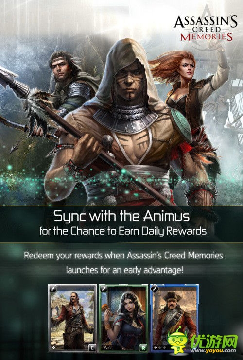 《刺客信條:回憶》免費卡牌手游8月上架iOS
