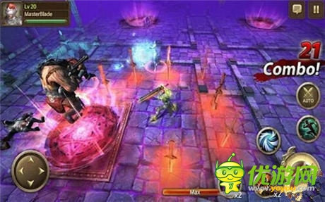 高品質(zhì)3D重度MMO游戲《鋼鐵騎士》上架安卓