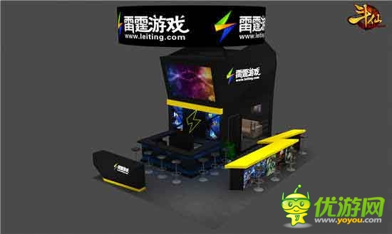 雷霆游戲2014ChinaJoy奇葩展臺(tái)曝光