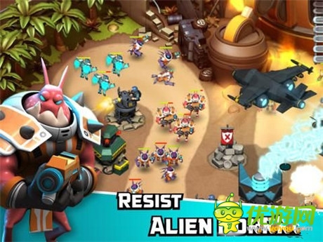 殺光入侵者 塔防新作《圍剿外星客》將登陸iOS