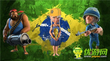 世界杯版《海島奇兵》 玩家自制各國海島旗幟