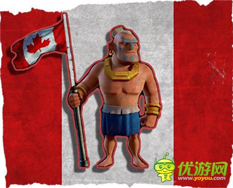 世界杯版《海島奇兵》 玩家自制各國海島旗幟