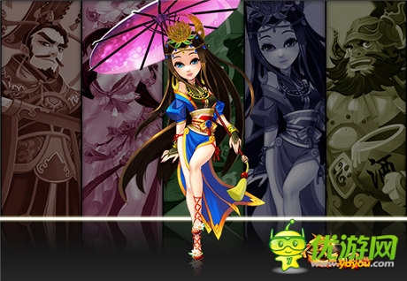 美女英雄皆短衣《不只三國(guó)》夏日來襲