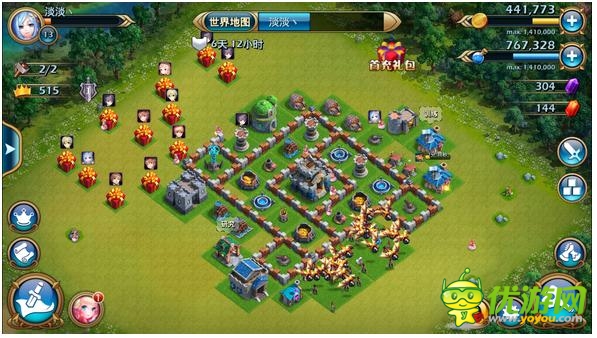 迷你帝國(guó)六本防御布局陣型