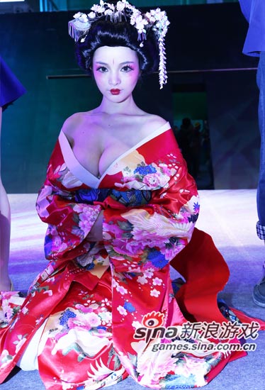 新浪二次元展臺(tái)首次亮相展會(huì)