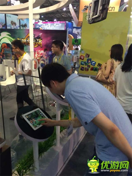 手游在成CJ亮點(diǎn)《三國志亂消》試玩火爆